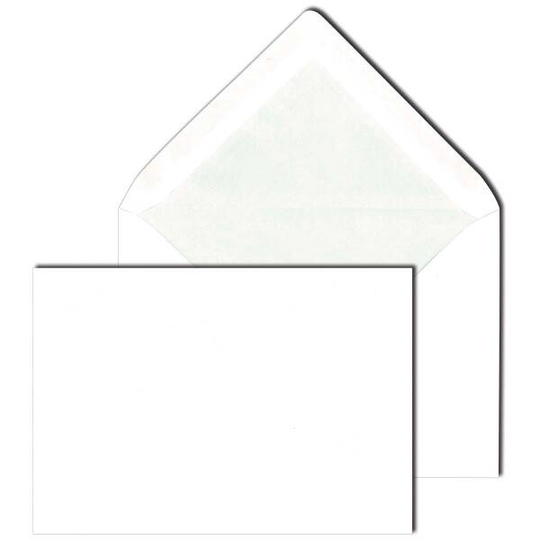 MAILmedia® Seidenfutter Briefhüllen weiß 162x229 - C5