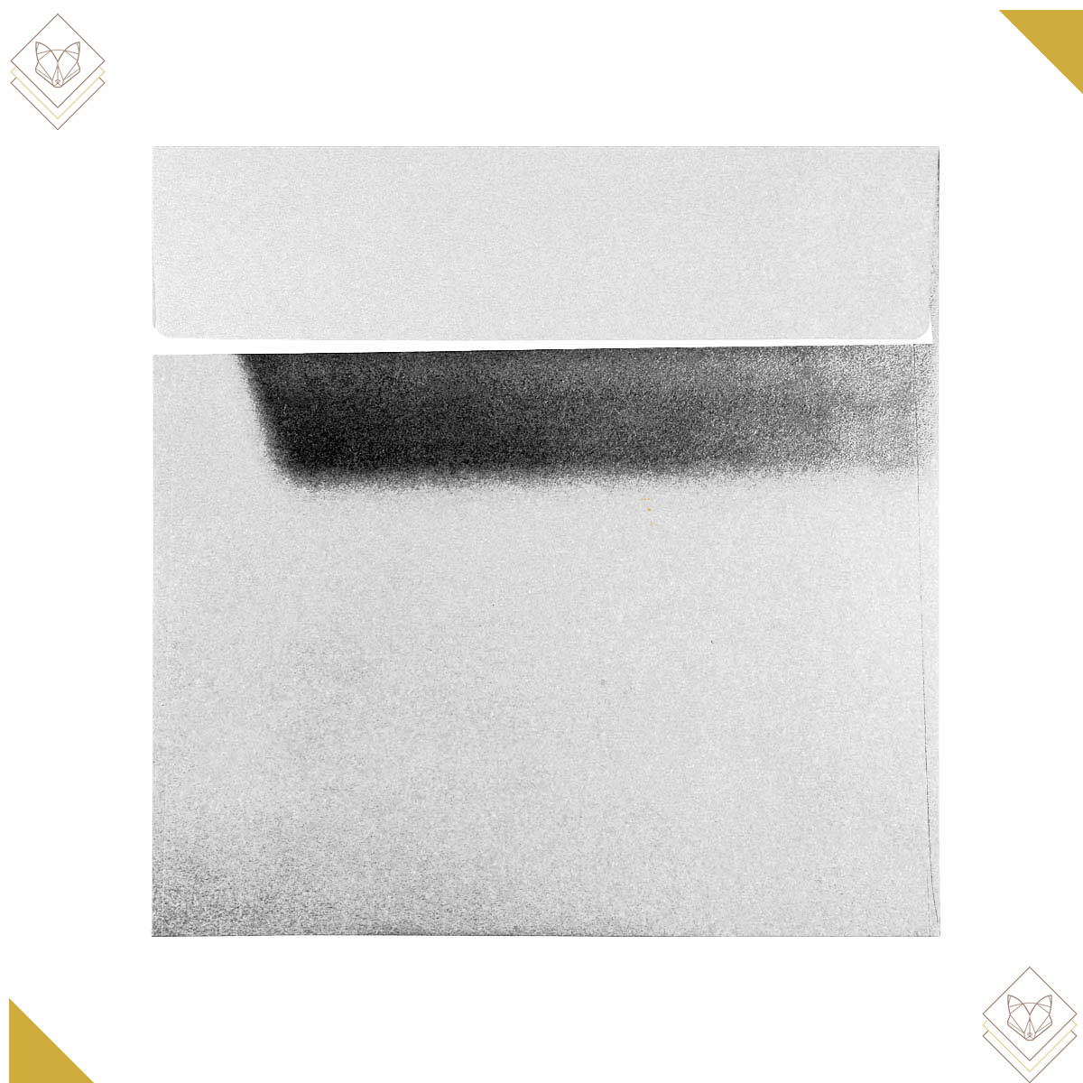 120gm - Perle Kuverts querdoppelt weiss - Artoz - 673454-211