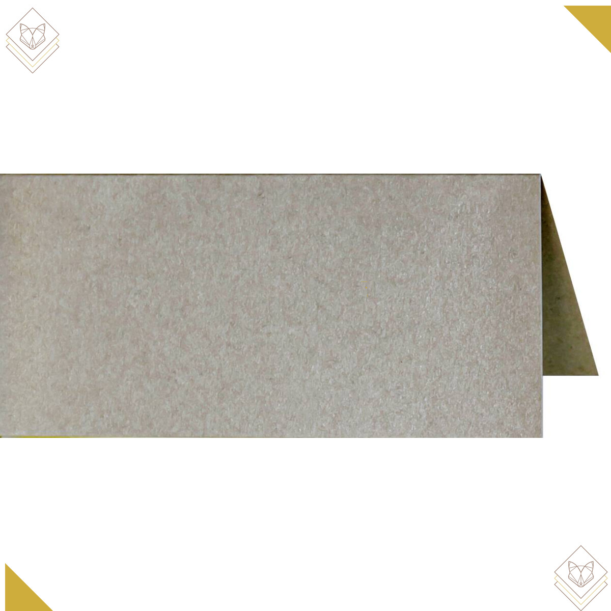 235gm - Glaze Tischkarten white shine - Artoz - 698102-858