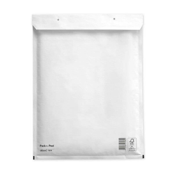 airpoc® Luftpolstertasche weiß 290x370 - 18/H