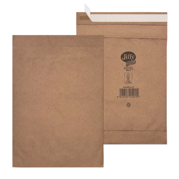 Jiffy® Papierpolstertaschen braun 210x280