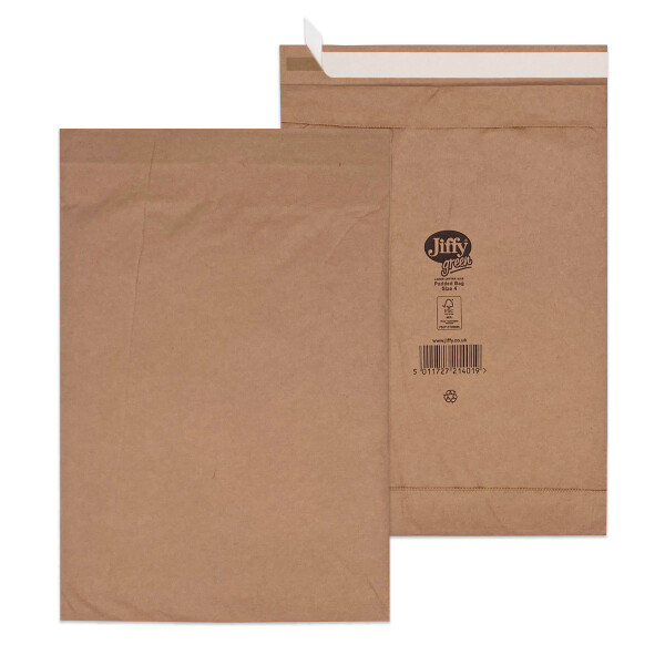 Jiffy® Papierpolstertaschen braun 240x344