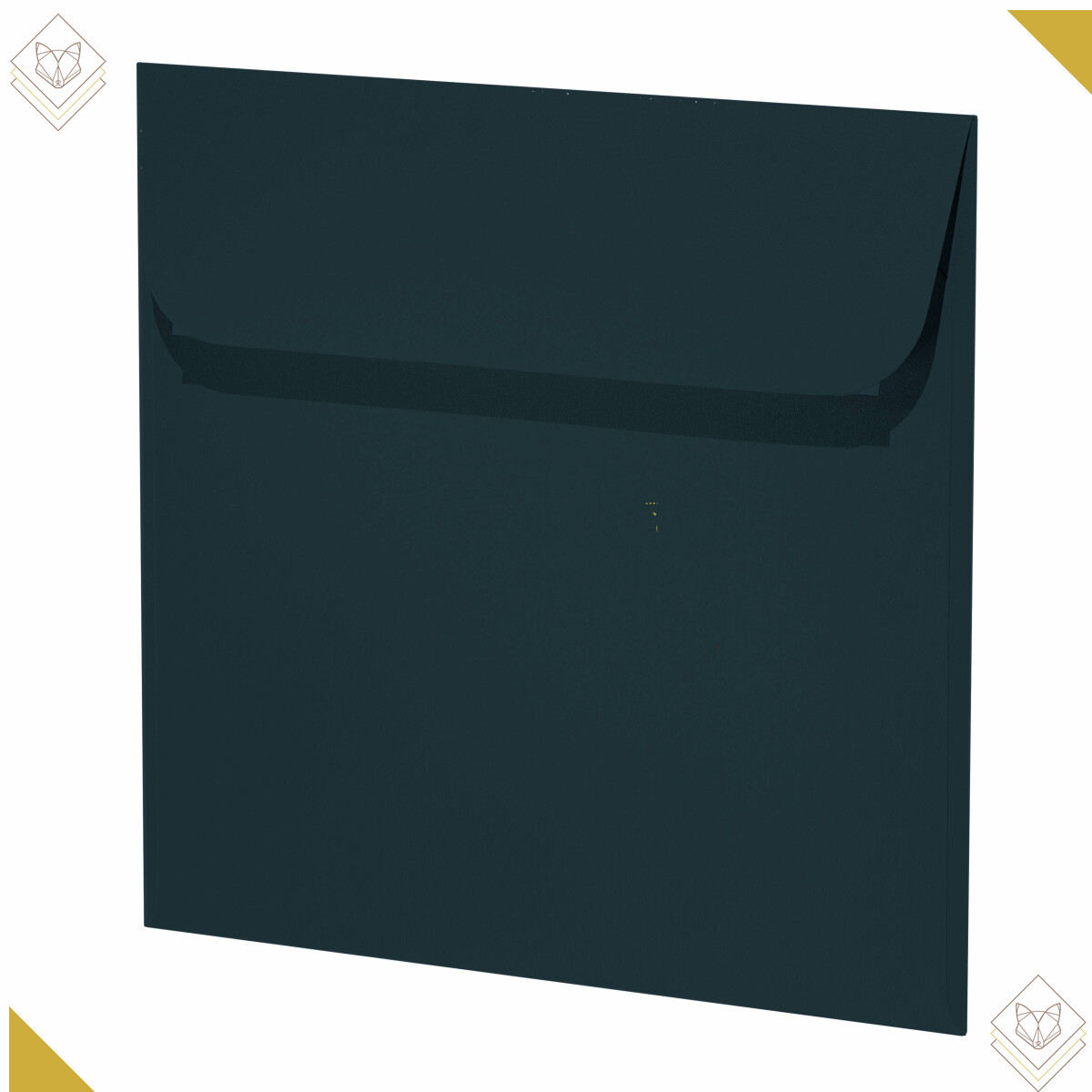 120gm -Nordana Kuverts Quadratisch M black glow - Artoz -...