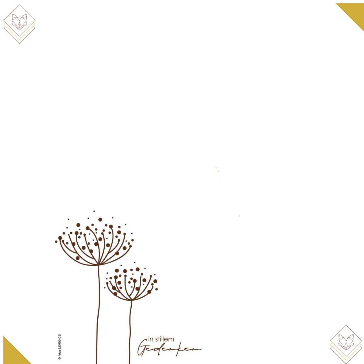 A4 Designpapier: Tortilla, Gedenken - Artoz - 820796-051