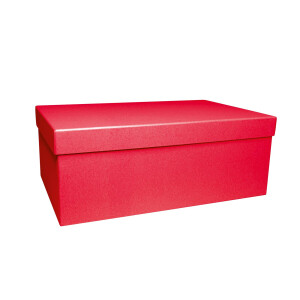 PURE Box rechteckig L rot