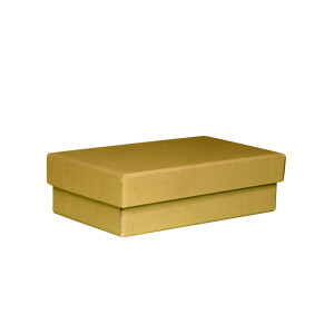 PURE Box rechteckig S gold shine