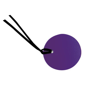 PURE Hangtag round violett