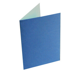 Floretta Karten B6 light blue