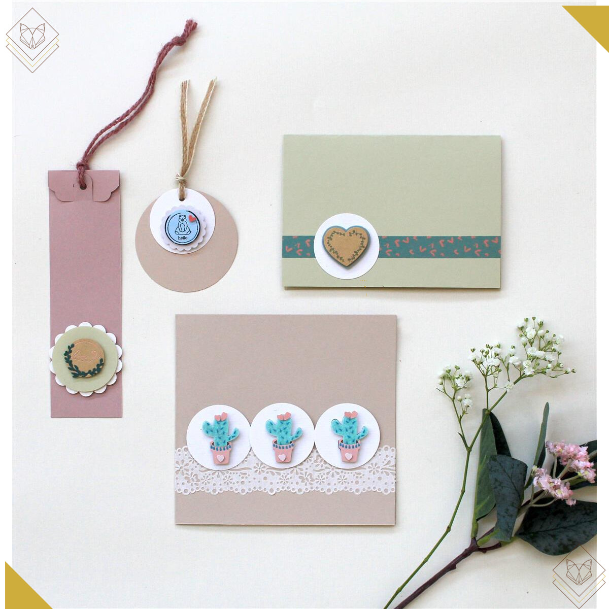 92 gm - Floretta Kuverts C4 light rose - Artoz - 658694-281