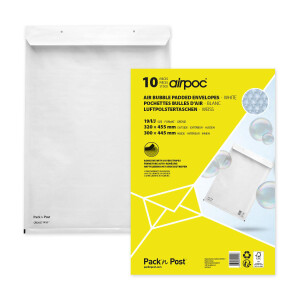 airpoc® Luftpolstertaschen weiß 320x455 - 19/I