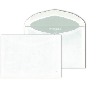 Kuvermatic® Kuvertierhüllen weiß 114x162 - C6
