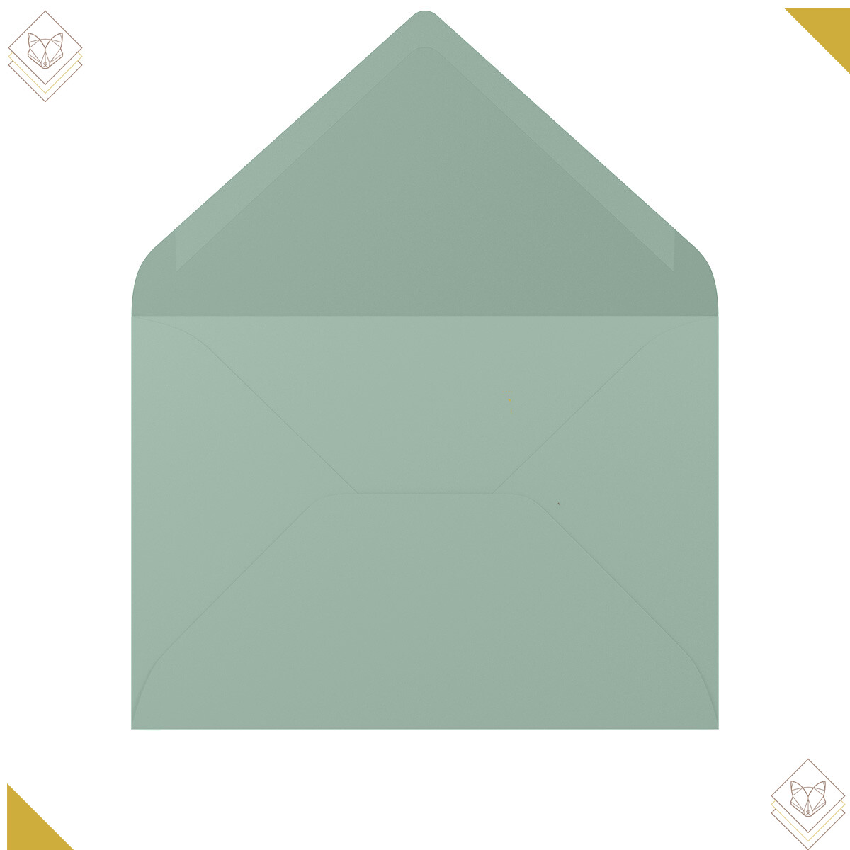 Coloretti-5er Pack Briefumschläge B6, Eucalyptus -...