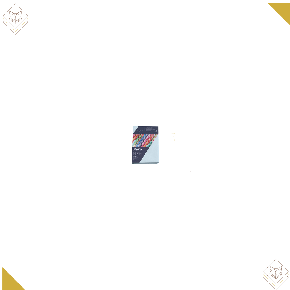 200/90gm - Mosaic Pkg A7/C7 hellblau - Artoz - 941301-411