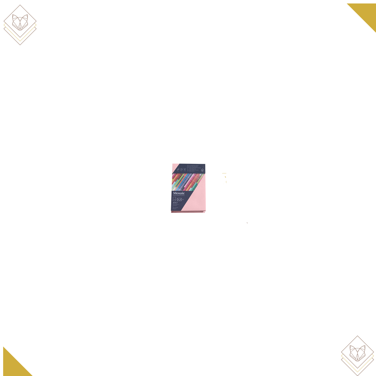 200/90gm - Mosaic Pkg A7/C7 rosa - Artoz - 941301-485