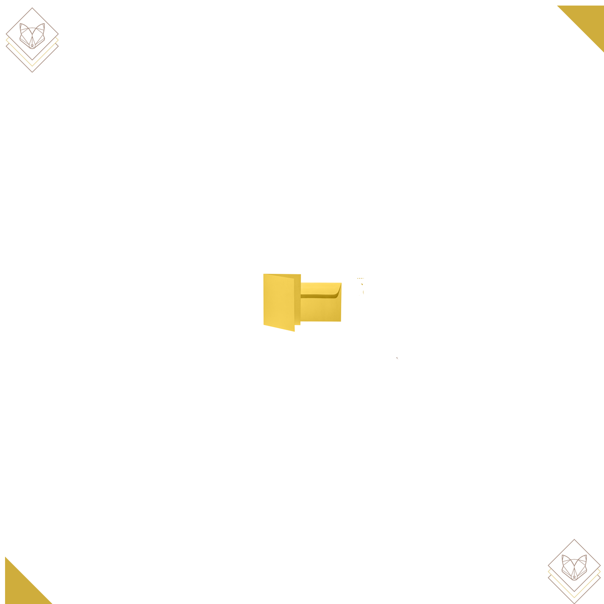 200/90gm - Mosaic Pkg A6/C6 gelb - Artoz - 943201-226