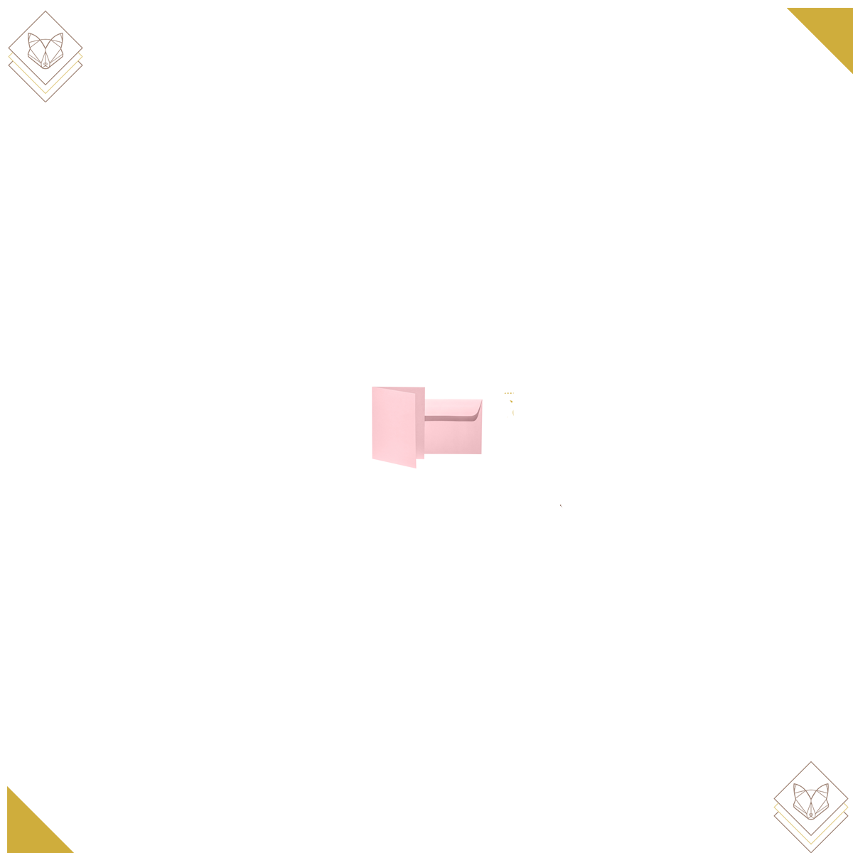 200/90gm - Mosaic Pkg A6/C6 rosa - Artoz - 943201-485