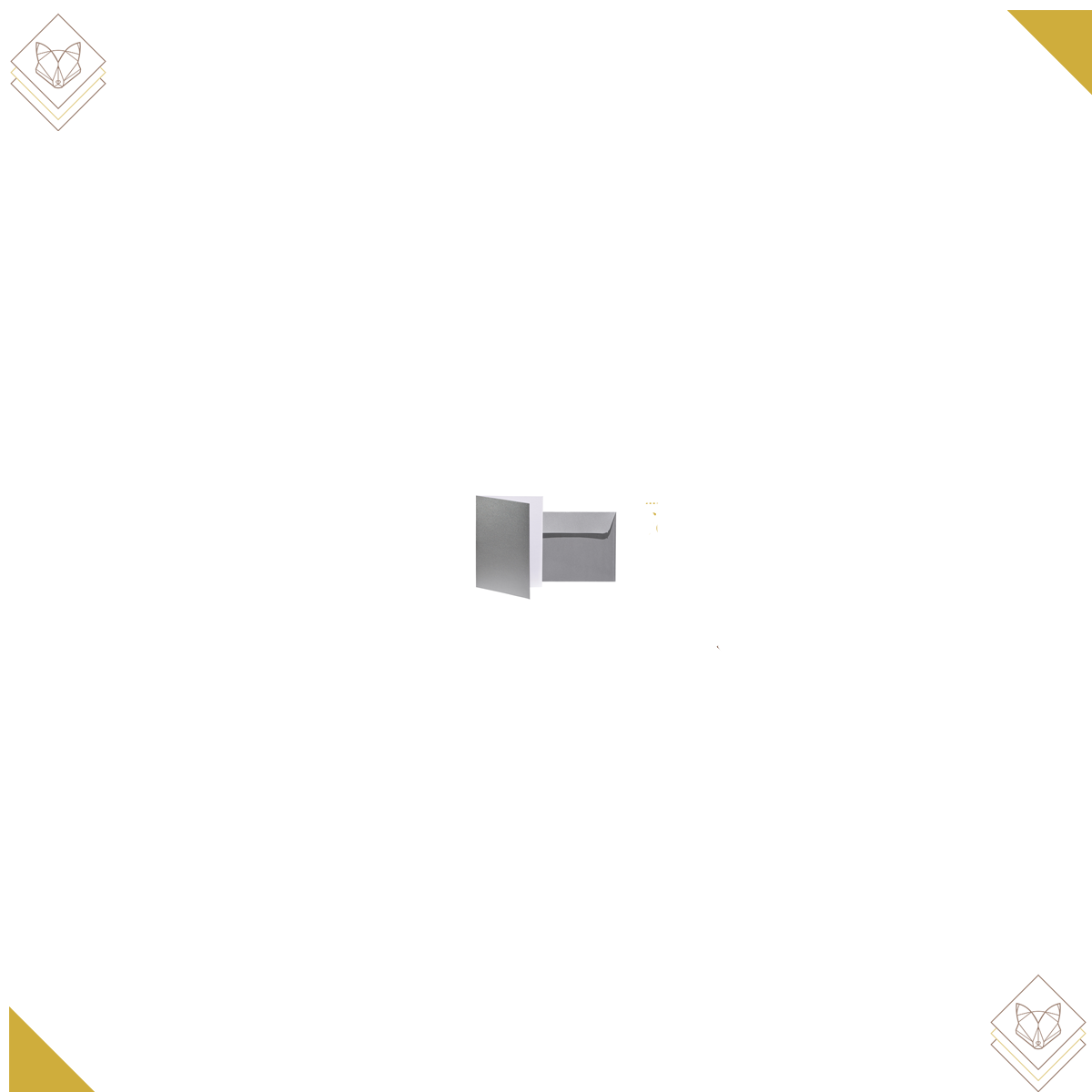 200/90gm - Mosaic Pkg A6/C6 silber - Artoz - 943201-849