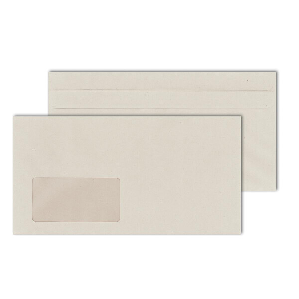 MAILmedia® Briefhüllen mit Fenster grau 125x235