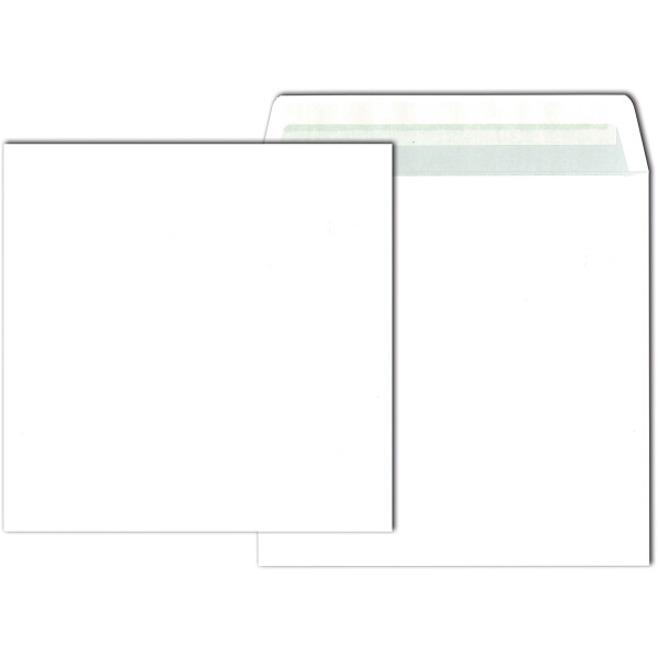 MAILmedia® Briefhüllen weiß 220x220 - quadratisch