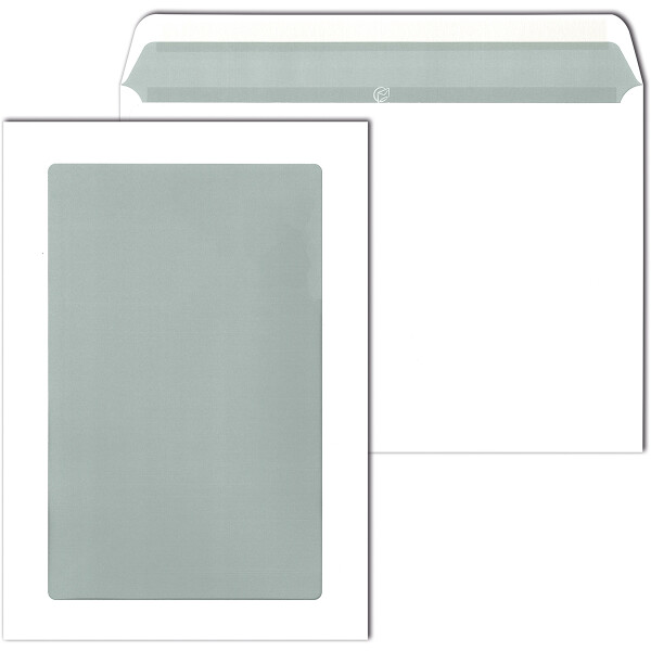 Kuvermatic® Schaufensterhüllen weiß 229x324 - C4