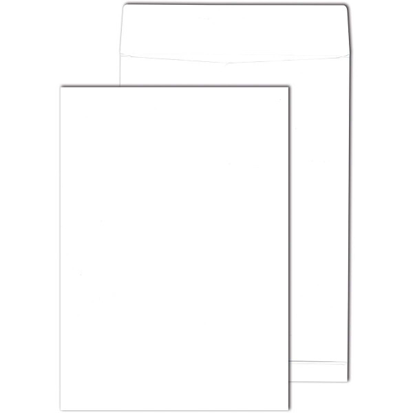 PacknPost® Faltentaschen weiß 250x353x20 - B4