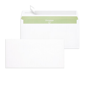 Envirelope® Briefhüllen weiß 110x220 - DIN...