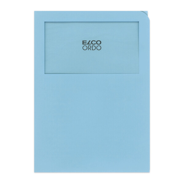 Ordo classico Karton mit 100 Ordo classico ohne Linienaufdruck, A4_blau