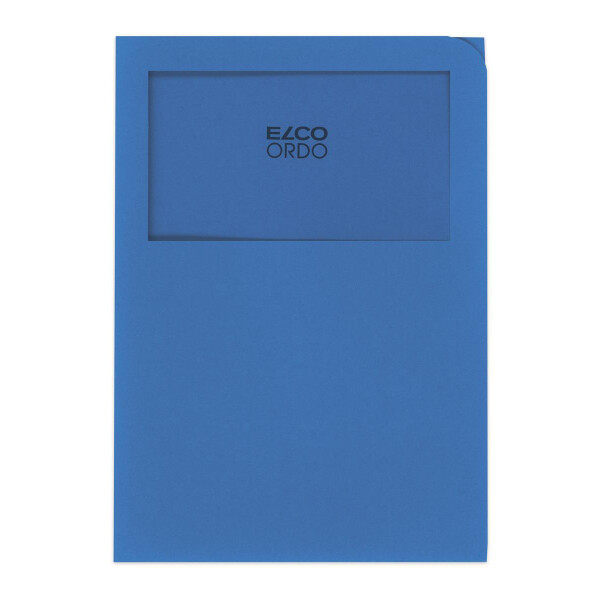 Ordo classico Karton mit 100 Ordo classico ohne Linienaufdruck, A4_k-blau