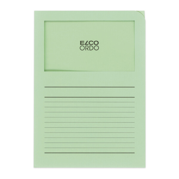 Ordo classico Karton mit 100 Ordo classico mit Linienaufdruck, A4_grün