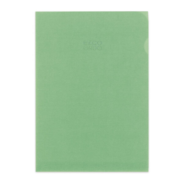 Ordo transparent Karton mit 100 Ordo transparent, A4_grün