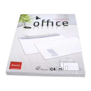 Office CelloZip mit 25 Kuverts, Haftklebeverschluss,...