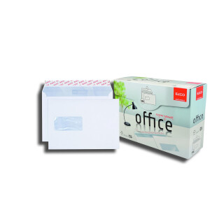 Office Shop-Box mit 100 Kuverts, Haftklebeverschluss,...