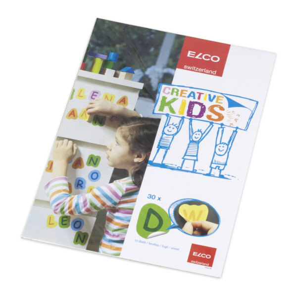 Creative Kids Buchstaben farbig, 10 Blatt