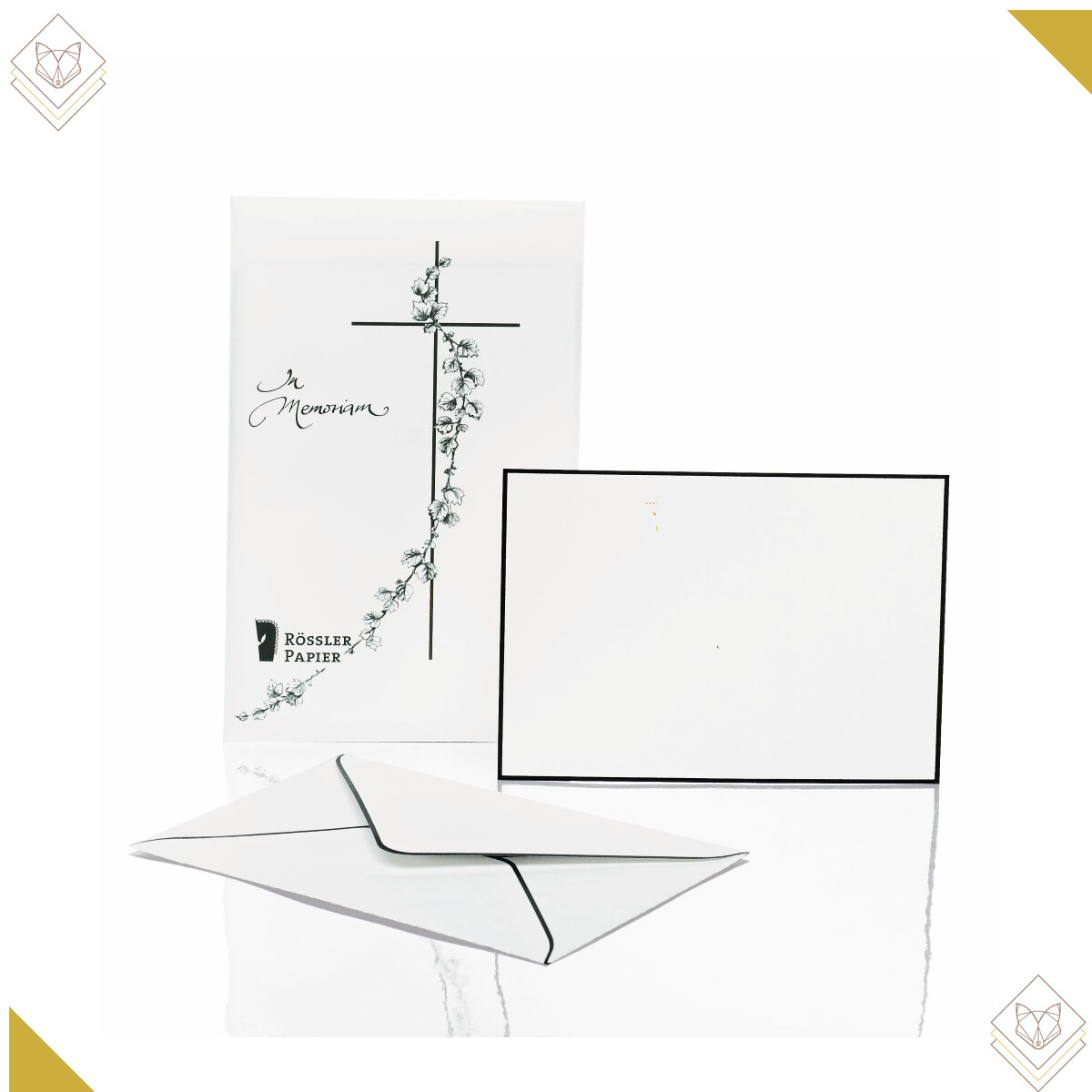 Trauerpost - Karten-Set 5/5, DIN A6/C6, matt -...