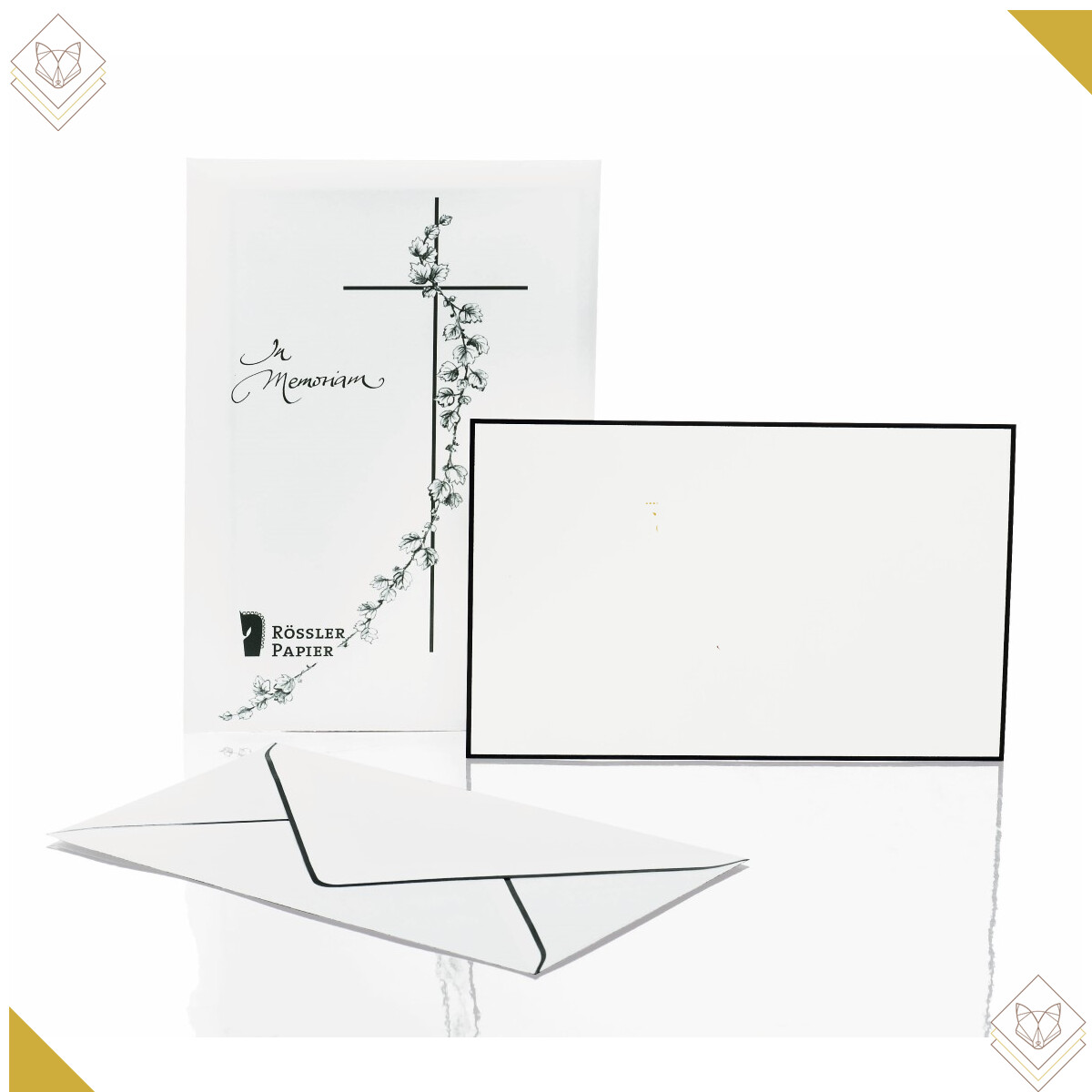 Trauerpost - Karten-Set 5/5, Ft.18, matt - Rössler -...