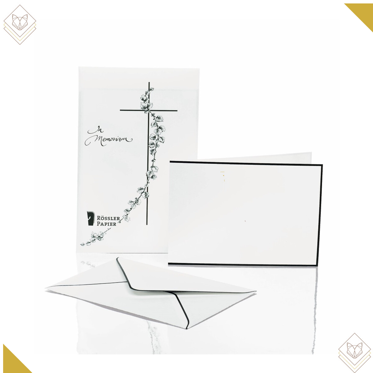 Trauerpost - Karten-Set 5/5, DIN A6 ld/C6, matt -...