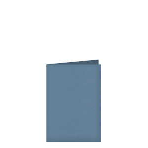 Fine Paper - Karte A7 hd, 240 g/m², Terra, Denim