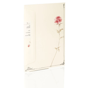 Designpack 5/5 A4/DL - La Rose (BU bedruckt)