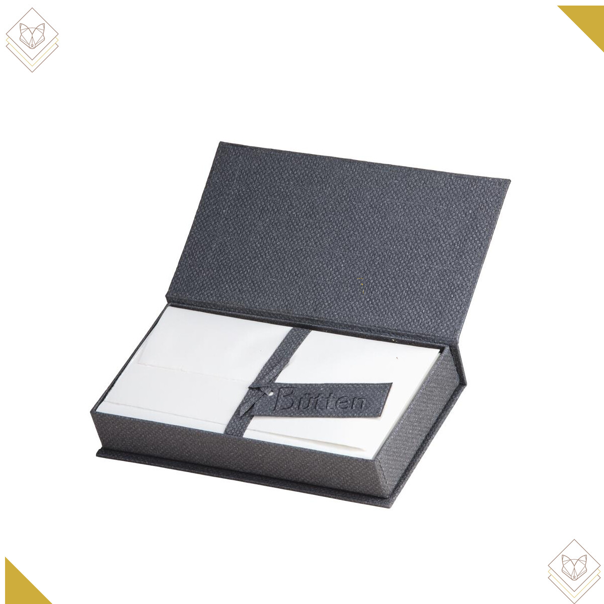 Bütten - Kartenkassette 15/15, DL, weiß -...