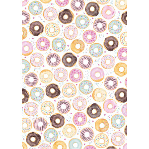 Twin Paper, Donuts  - Sugar Hearts (HF)