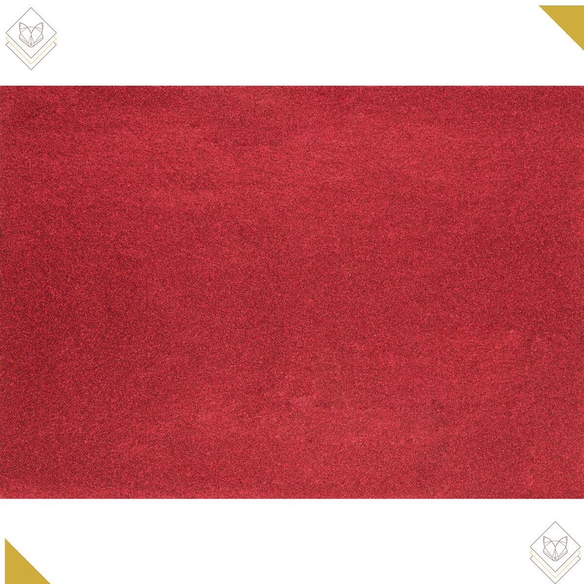 Glitter Paper, red - Rössler - 16491006800