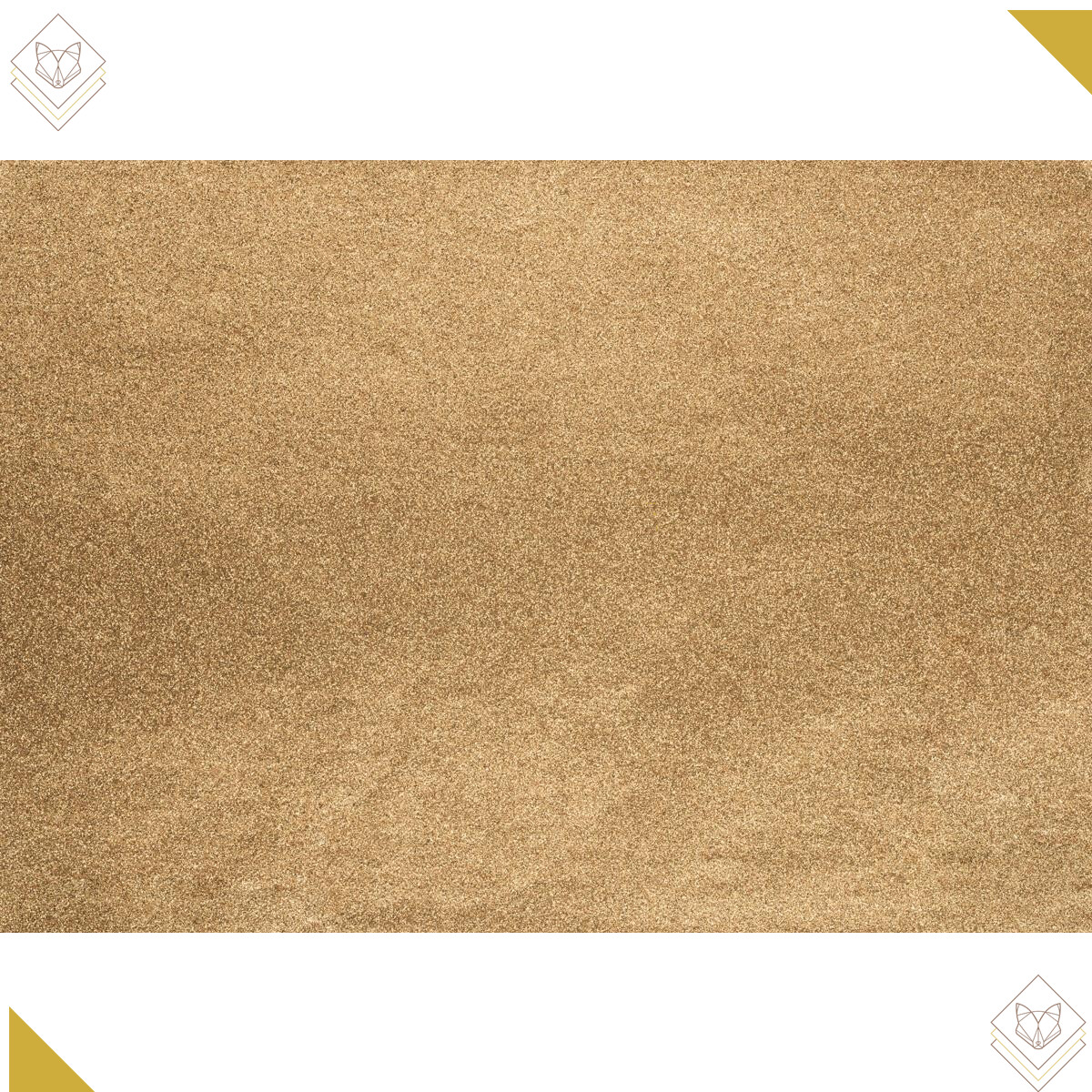 Glitter Paper, Gold - Rössler - 16491007800