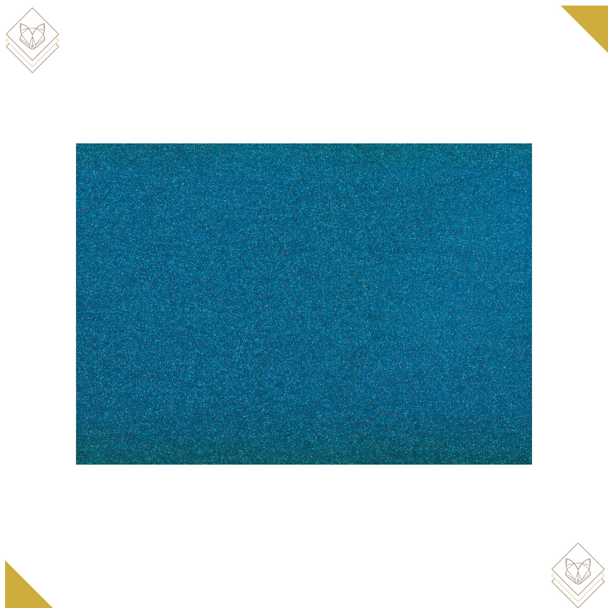 Glitter Paper, Ocean - Rössler - 16491008800