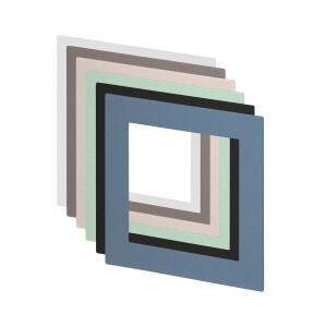 S.O.H.O. - Colour Frames, Passepartout f. 13x13 cm, 6x2...