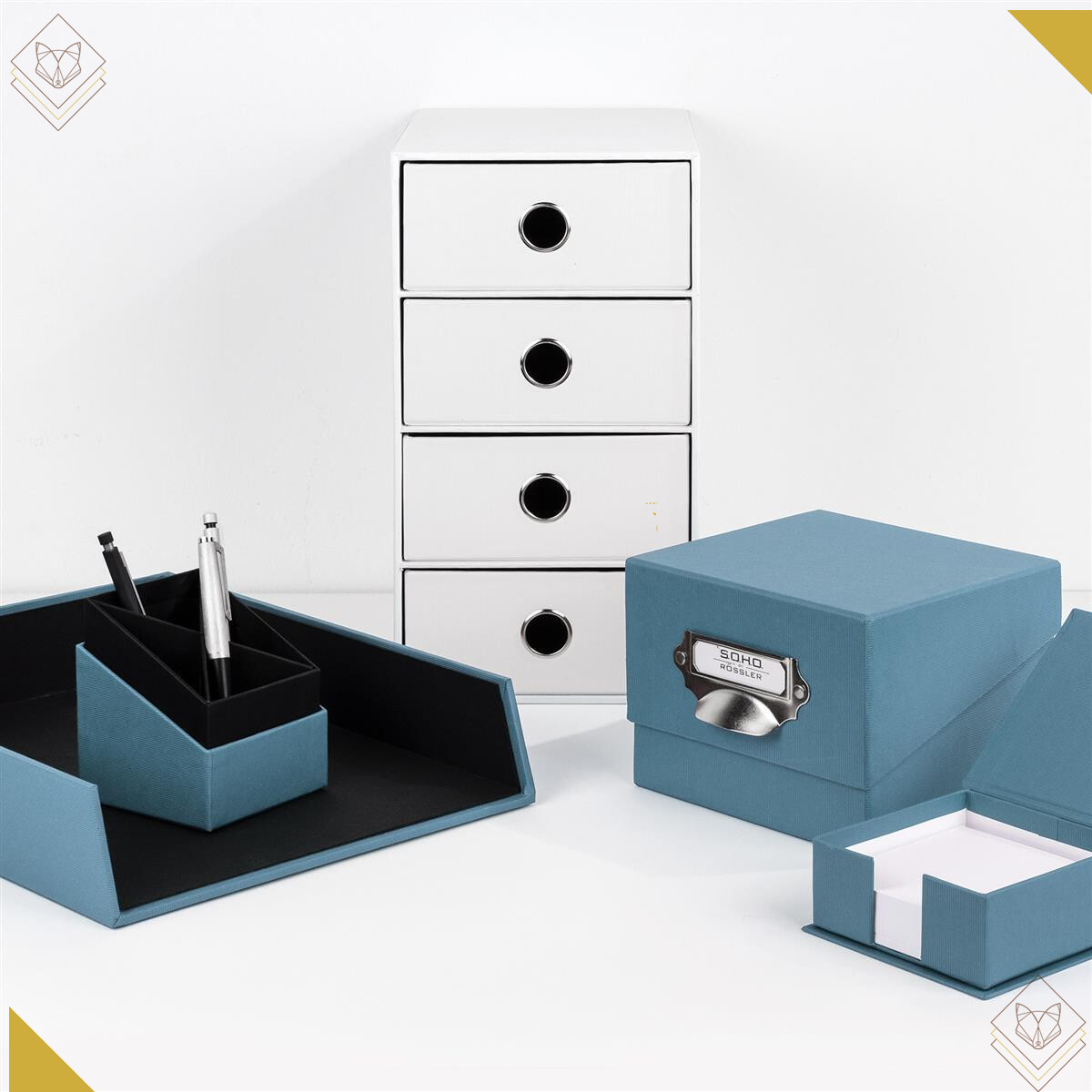 S.O.H.O. Denim - Fotokiste - auch für Karteikarten...