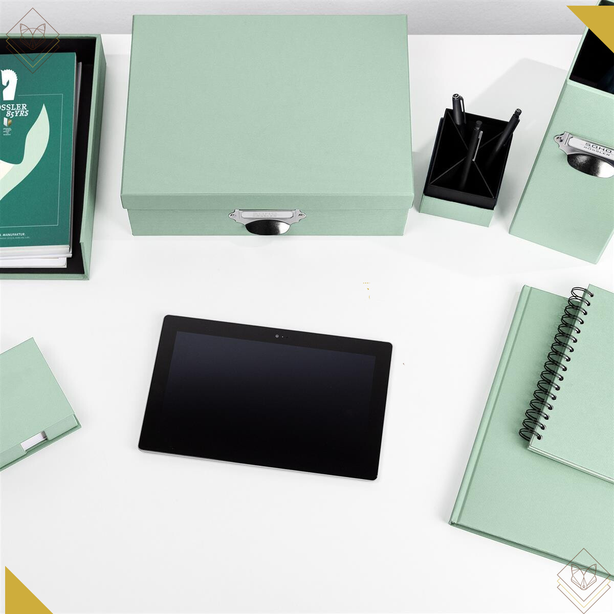 S.O.H.O. Mint - Aufbewahrungskartonage m. Griff -...