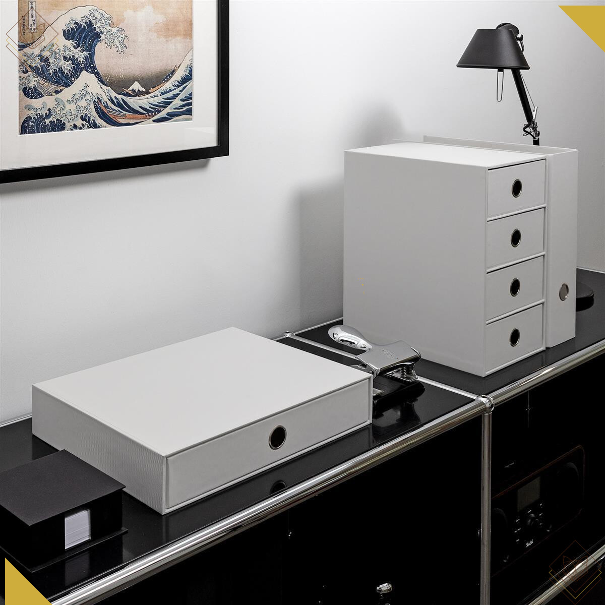 S.O.H.O. special edition White - Schubladenbox f. DIN A4...