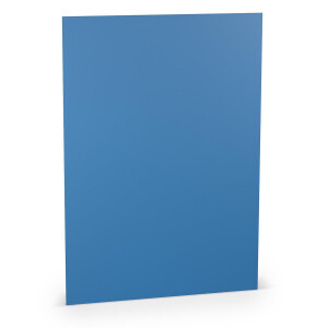 Paperado-Blatt DIN A4, Stahlblau