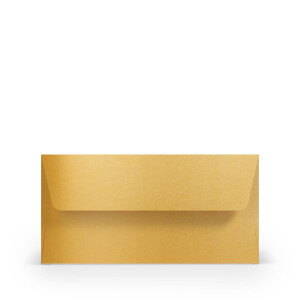 Paperado-Briefumschlag DL, Gold