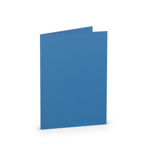 Paperado-Karte DIN A6 hd, Stahlblau
